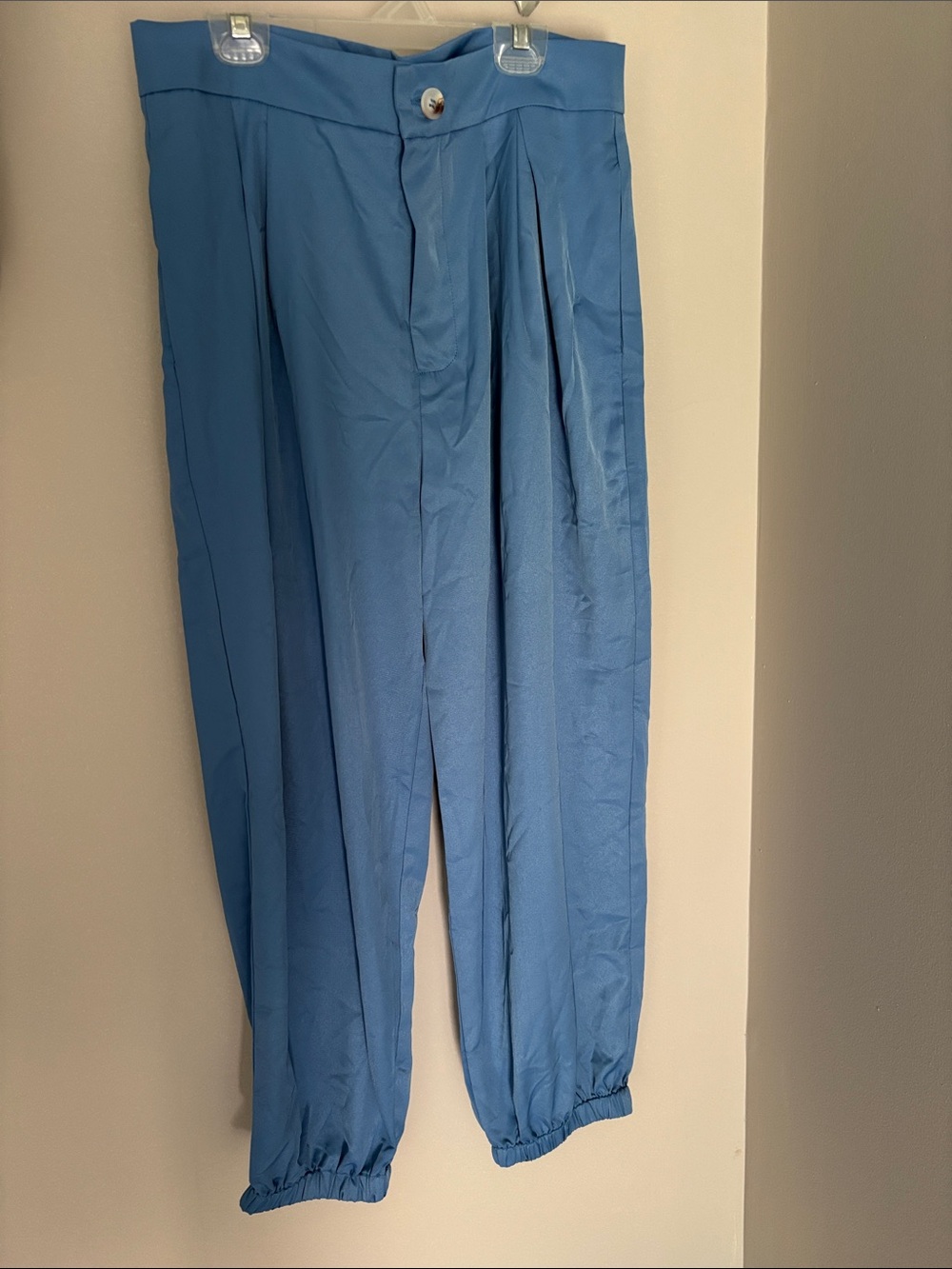 Cider Light Blue Straight-Leg Pants UNWORN